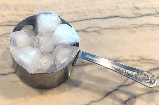 Add all ingredients to a blender. 