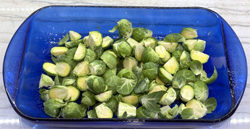 The Brussels sprouts...