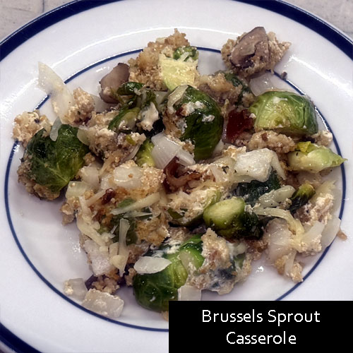 Brussels Sprout Casserole