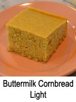 Buttermilk Cornbread Light