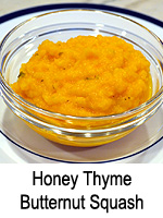 Honey-Thyme Butternut Squash