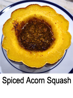 Spiced Acorn Squash