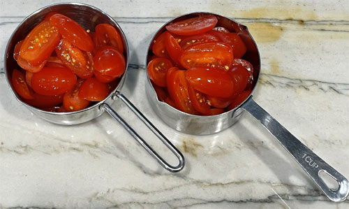Zucchini-Potato Casserole - Tomatoes