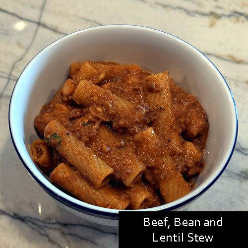Beef, Bean and Lentil Stew