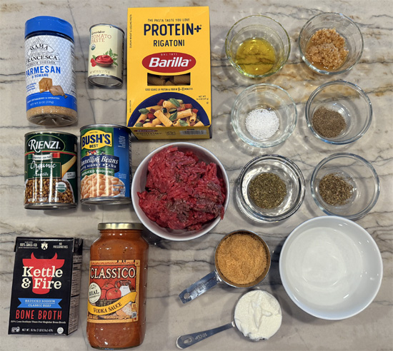 Beef, Bean and Lentil Stew