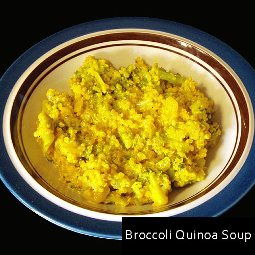 Broccoli Quinoa Soup