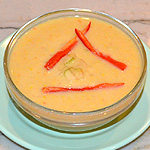 Chilled Coconut Corn Soup