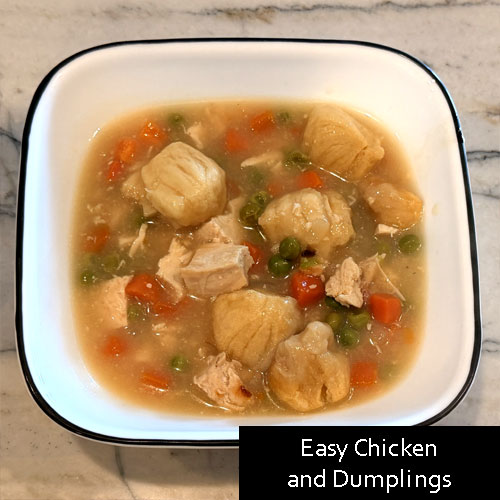 Easy Chicken and Dumplings
