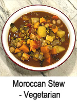 Moroccan Stew - Vegetarian
