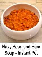 Navy Bean and Ham Soup - Instant Pot