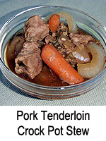 Pork Tenderloin Crock Pot Stew (Slow Cooker)