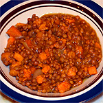 Sweet Potato Lentil Stew