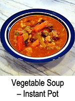 Vegetable Soup – Instant Pot