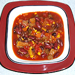 Vegetable Chili - Crock Pot (Slow Cooker)