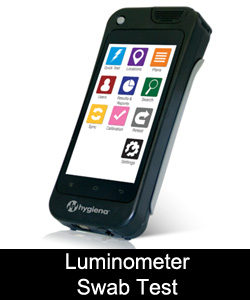 Luminometer Swab Test