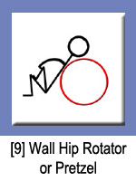 Wall Hip Rotator or Pretzel