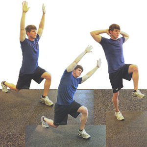 Lunging Rainbow