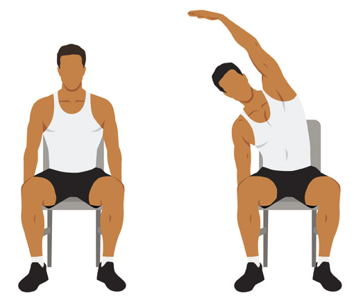 Seated Side Bend Stretch