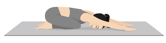 Child’s Pose (Balasana)