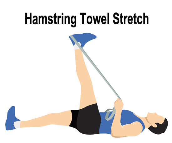 Hamstring Towel Stretch