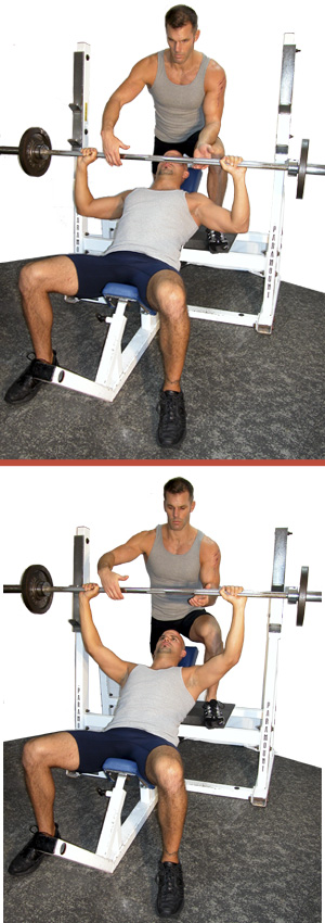 Incline Chest Press - All Pulling Muscles