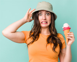 Is eating ice cream dangerous? 
