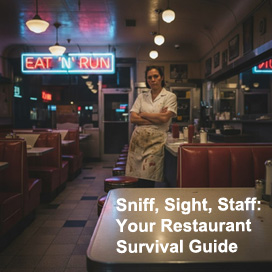 Sniff, Sight, Staff: Your Restaurant Survival Guide