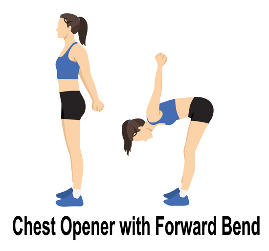 Chest Opener with Forward Bend