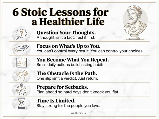 6 Stoic Lessons