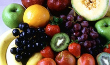 Fruit, a good source of antioxidants.
