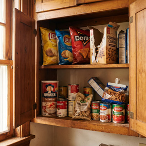 Negotiate a shelf you don't have to look at.