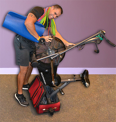 How to Pack for Exercising on the Road