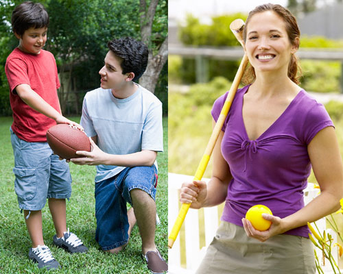 Football and Croquet