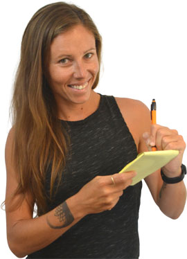 Write it down and take responsibility for your food. 