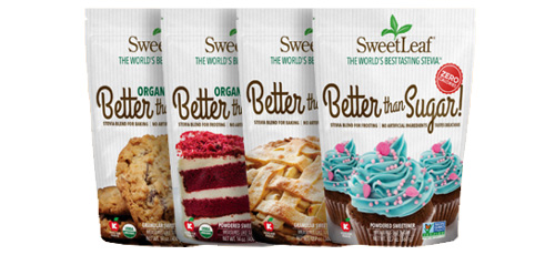SweetLeaf® Stevia Sweetener - Image courtesy Wisdom Natural Brands®
