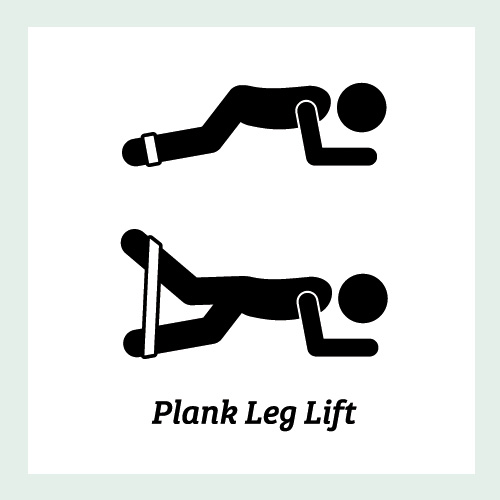 Plank Leg Lift