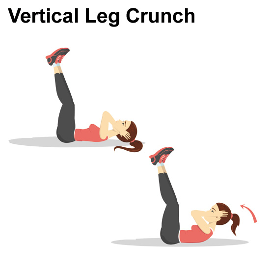Vertical Leg Crunch